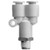 SMC KGU08-01S KGU Series Stainless Steel One-touch Fittings Branch "Y"