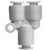 SMC KGU10-00 KGU Series Stainless Steel One-touch Fittings Union "Y"