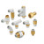 SMC KQ2T07-03S fitting, branch tee *lqa Pack of 10