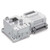 SMC JJ5SY1-10S6EA4-02D-C6 JSY1000/3000/5000 Series Compact 5-Port Solenoid Valve Plug-in Connector Connecting Base EX600 Type 10 Manifold