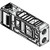 SMC VVQC5000-1A-S-03T Manifold Block Assembly For VQC5000 Series