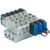 SMC 53-SS5Y5-20-05-00T 53-SY5000/7000 Series Intrinsically Safe Explosion-proof Structure 5 Port Solenoid Valve Body Ported Manifold Bar Stock Type Type 20