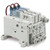 SMC ZK2C12K5RWA-08-K ZK2A Series Ejector System Vacuum Unit For Manifold Ejector + With Valve + With Energy Saving Function