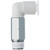 SMC KQ2W10-03GS KQ2W-G Series Metric Size One-touch Fittings Stainless Steel Extended Male Elbow Connection Thread R