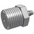 SMC M-01AU-4 M Series Miniature Fittings M-01A Barb Fitting For Nylon Tubing Soft Tubing