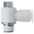 SMC KQ2V08-03GS KQ2V-G Series Metric Size One-touch Fittings Stainless Steel Universal Male Elbow Connection Thread R