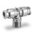 SMC KQB2T11-N01-F KQB2-F Series FDA Compliant Fittings Metal One-touch Fittings Applicable Tubing