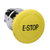 Schneider Electric ZB4BS5540 Yellow Mushroom Head, Marked E-Stop Pack of 42
