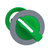 Schneider Electric ZB5FD203C0 Flsmntd Green Sel Sw Head 2Pos Stay Put