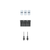 ABB KXT5EF-3PC Extended Front Terminal Kit