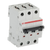ABB ST203M-D4 3-Pole Miniature Circuit Breaker, 4A, D-Curve, UL1077 Certified  High-Performance Overload and Short Circuit Protection for Residential and Commercial Applications