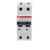 ABB ST202M-C2 Miniature Circuit Breaker, 2-Pole, C Curve, 2A, UL1077 Certified  High-Performance Protection for Electrical Circuits