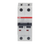 ABB ST202M-C25 2-Pole Miniature Circuit Breaker, 25A, C-Characteristic Curve, 10kA Breaking Capacity  Ideal for Residential and Commercial Electrical Protection