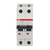 ABB ST202M-K13 2-Pole Miniature Circuit Breaker, 13A, 10kA Breaking Capacity - Ideal for High Inrush Current Applications