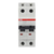 ABB ST202M-K25 2-Pole Miniature Circuit Breaker, 25A, UL1077 Certified  High Inrush Current Tolerance and 10kA Breaking Capacity for Versatile Electrical Protection