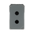 ABB 080SP-2 2-HOLE Enclosure Grey Aluminum