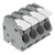 Wago 2716-101 PCB Terminal Block – Lever, 16 mm², CAGE CLAMP®, 1-Pole, 10 mm Pin Spacing, Gray