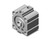 SMC NCDQ8BZ150-025 Compact Cylinder, Ncq8