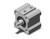 SMC NCQ2A20-10DM Compact Cylinder, Ncq2
