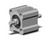SMC NCQ2WB25-5DM Compact Cylinder, Ncq2