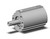 SMC NCQ8B056-050T Compact Cylinder, Ncq8