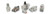 SMC K50-MP1.0-N01MS-M gauge, pressure Pack of 50