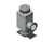SMC XLH-40 High Vacuum Manual Angle Valve