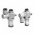 SMC ZFB101-05 ZFB Series Air Suction Filter With One-touch Fittings Inch size