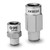 SMC AKB01B-N01S AKB Series Bushing Type Check Valve With One-touch Fittings Bushing type