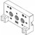 SMC AXT512-RA-06 VP7-8 Series End Plate Assembly