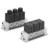 SMC LLA3A-04-03N-C LVA Series High Purity Chemical Liquid Valve Air Operated Type Threaded Type Manifold Base