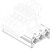 SMC SS5Y3-42P-07-N3T SY3000·5000·7000 Series 5 Port Solenoid Valve Base Mounted Manifold Bar Stock Type/Flat Ribbon Cable Type42P