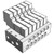 SMC SS5Y5-42-05-N7T SY3000·5000·7000 Series 5 Port Solenoid Valve Base Mounted Manifold Bar Stock Type/Individual Wiring Type42