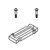 SMC SX3000-75-1A Blanking Plate Assembly