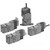 SMC SYJ522M-5LZ-M5 SYJ500 Series 3Port Pilot Solenoid Valve Rubber Seal Body Ported