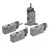SMC SYJ712-3LZ-01T-F SYJ700 Series 3Port Pilot Solenoid Valve Rubber Seal Body Ported