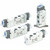 SMC SYJ7120-5MZ-01 SYJ7000 Series 5 Port Solenoid Valve Rubber Seal Body Ported Single Valve