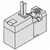 SMC SY113-5G-M3 SY100 Series 3 Port Solenoid Valv/Direct Operated Type Rubber Seal Body Ported
