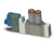 SMC SY3120-5LO-N7 4/5 port solenoid valve valve, sgl sol, body pt (dc)