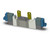 SMC SY3420-5LOZ-M5-F2 Valve, Dbl Sol, Body Pt