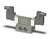 SMC SY7240-3DZ-03T Valve, Dbl Sol, Base Mt, Din