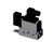 SMC VFR3110-3D-03 Valve Sgl Non Plugin Base Mt