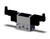 SMC VFR4240-1DZ-03 Valve 2Pos/Dbl, Non Plug-In