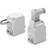 SMC VQ31A1-5G-C10-F-Q VQ20·30 Series Pilot Operated For Dry Air 2 Port Solenoid Valve Single Unit