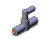 SMC VR1211F-04 And Valve W/One-Touch Fitting