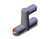 SMC VR1211F-07 And Valve W/One-Touch Fitting