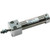 SMC CDJ2RA16-150-H7A1L cyl, rnd body, dir mt, dbl/act, CJ2 ROUND BODY CYLINDER