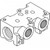 SMC VVCW20-3A-H Blanking Plate Assembly Series 30 For VDW Series