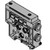 SMC VVQ1000-PR-2-C8 SUP/EXH Block Assembly