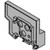 SMC VVQ1000-2A-2 U Side End Plate Assembly